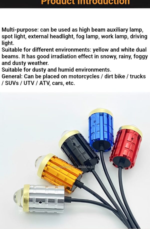 Mini Driving Fog Light - Flyingcart.pk