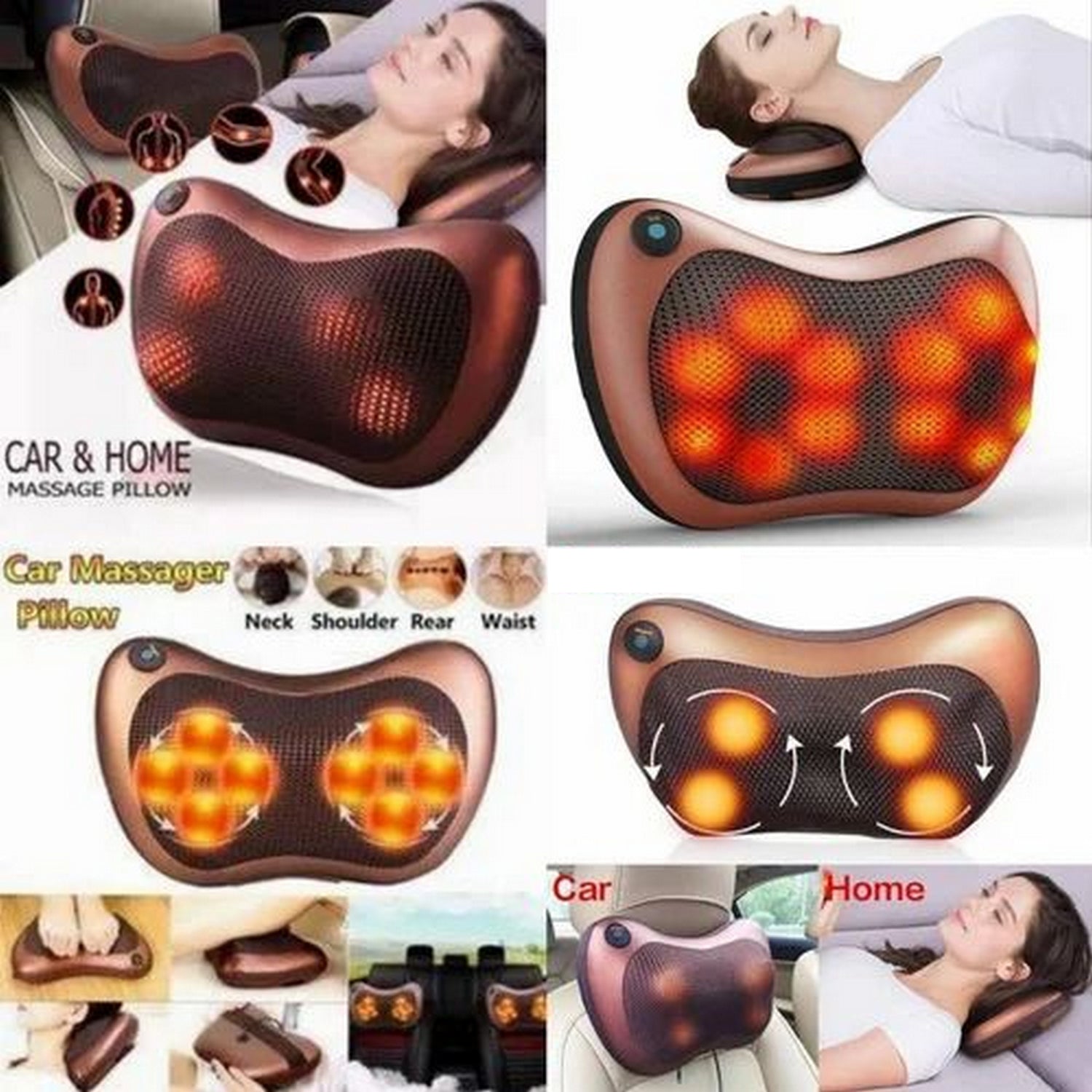 Cervical Massager Pillow - FlyingCart.pk