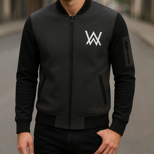 new-winter-collection-charcoal-grey-wa-printed-zipper-jacket-for-men-boys-premium-fleece-material-stylish-bomber-design-full-front-zipper-closure-2-flyingcart.pk