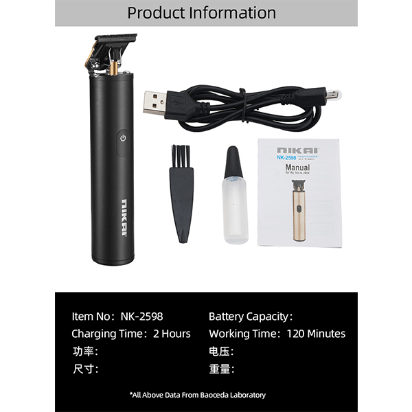 Nk-2598 Hair Trimmer - Flyingcart.pk