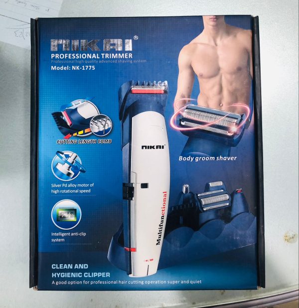 Nikai NK-1775 4-in-1 Professional Hair Trimmer - Flyingcart.pk