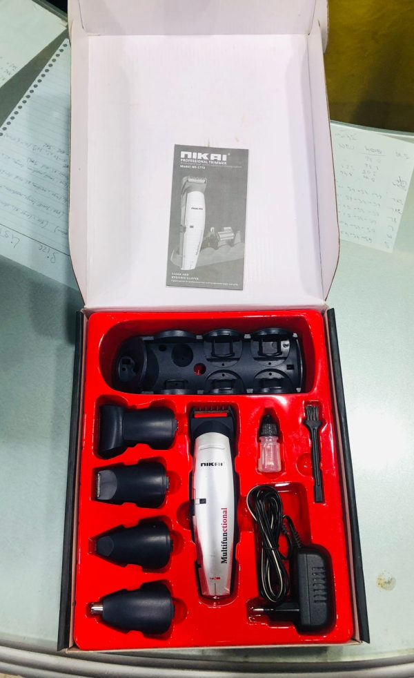 Nikai NK-1775 4-in-1 Professional Hair Trimmer - Flyingcart.pk