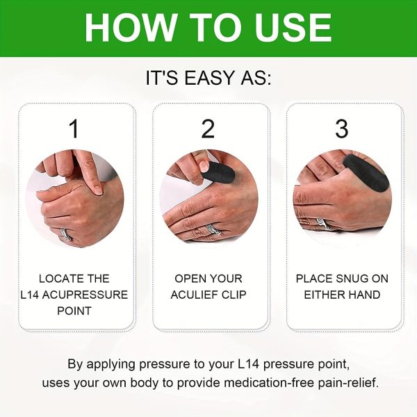 Sugar Control Li4 Acupressure Point Clip Wearable - Flyingcart.pk