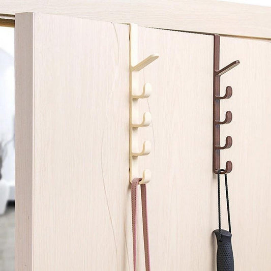 Hanger Organizer Rack Holder With 5 Hooks - FlyingCart.pk