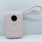 P11 Power Bank In Mini Size With Charging Cable 10000mah - Flyingcart.pk