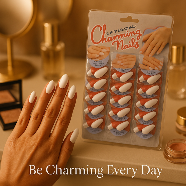 pack-of-24-charming-artificial-nails-with-glue-240-nails-24-glues-total-beautiful-nail-extensions-for-girls-women-3-flyingcart.pk