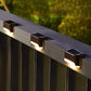 Pack of 4 Solar Outdoor Step Fence Lights - Flyingcart.pk