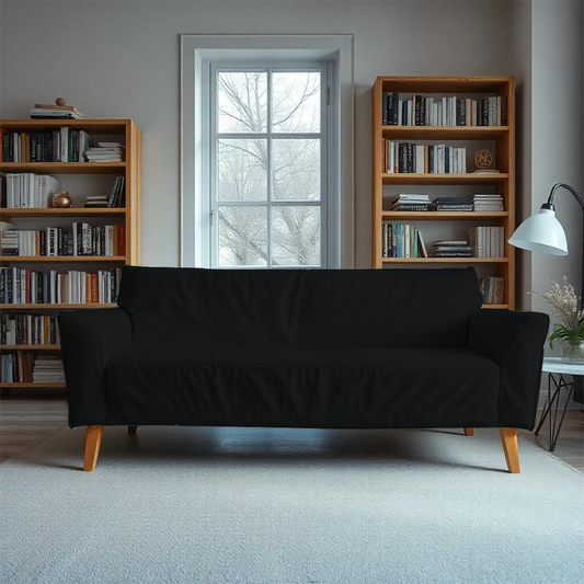 Black Sofa Cover