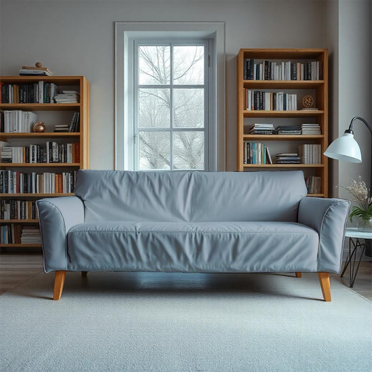 Silver Grey Sofa Cover