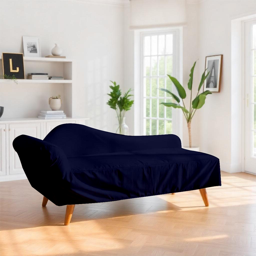 Dark Blue Dewan Sofa Covers