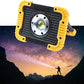 Portable COB LED Floodlight Rechargeable USB Work Lamp for Outdoor Use