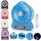 Portable Mini USB Fan Rechargeable Battery - Flyingcart.pk