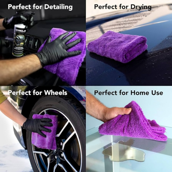 Premium Microfiber Car Cleaning Towel – Soft & Scratch-Free