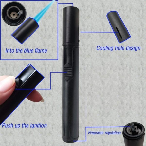 Premium Refillable Fancy Lighter | Refillable Butane Lighter - Flyingcart.pk