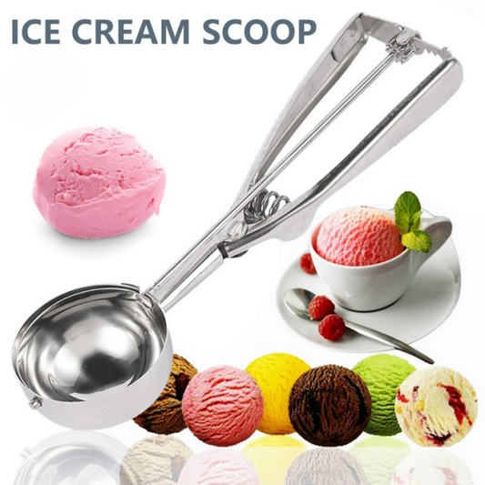 premium-stainless-steel-ice-cream-scoop-heavy-duty-metal-scooper-spoon-dishwasher-safe-ergonomic-handle-for-frozen-yogurt-gelato-sundaes-more-medium-silver-1-flyincart.pk