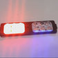Red and Blue Flasher Light & Dolphin Light – Universal LED Lighting Kit for Cars and Motorcycles - Flyingcart.pk