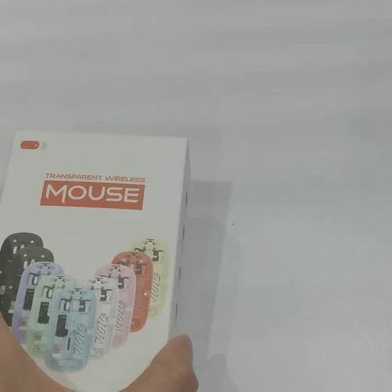 M-10A Transparent Wireless + Bluetooth Dual Mode Rechargeable Mouse - Flyingcart.pk