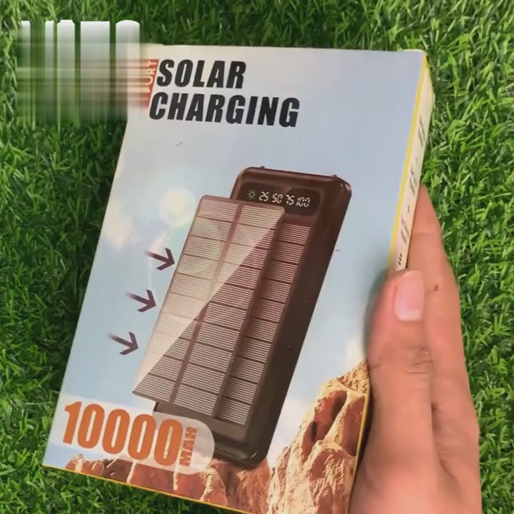 Vizo Solar-1 10000mAh Fast Powerbank - Flyingcart.pk
