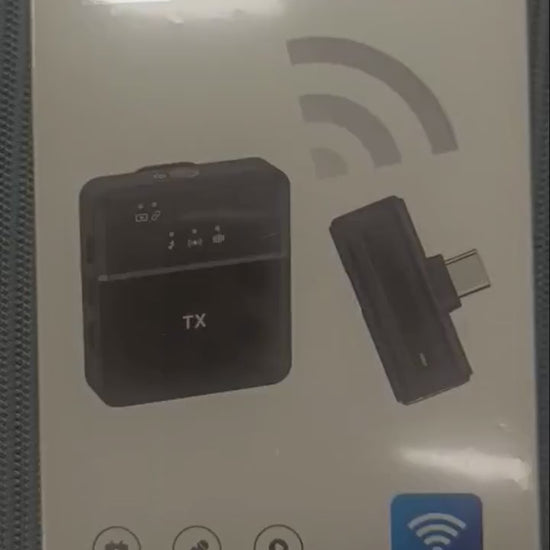 Type-C Single Professional Lavalier Wireless Microphone - Flyingcart.pk