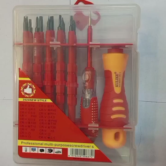 23 in 1 Insulated Screwdriver Set - Flyingcart.pk