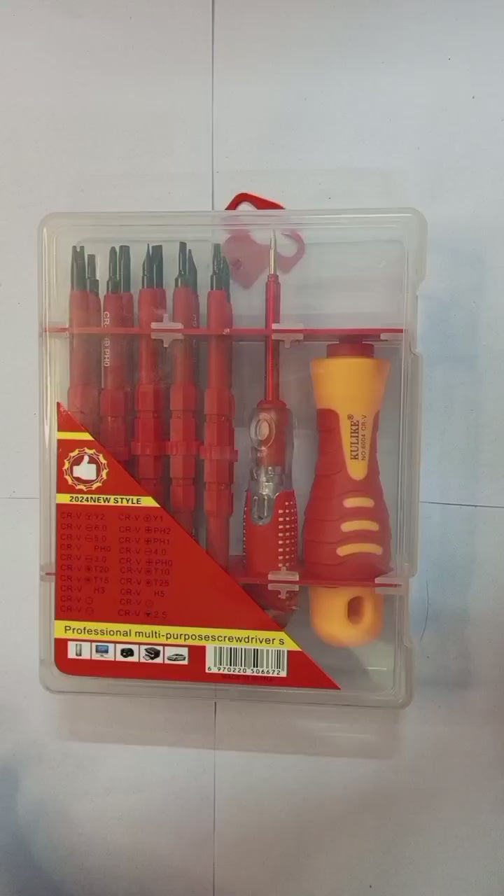 23 in 1 Insulated Screwdriver Set - Flyingcart.pk