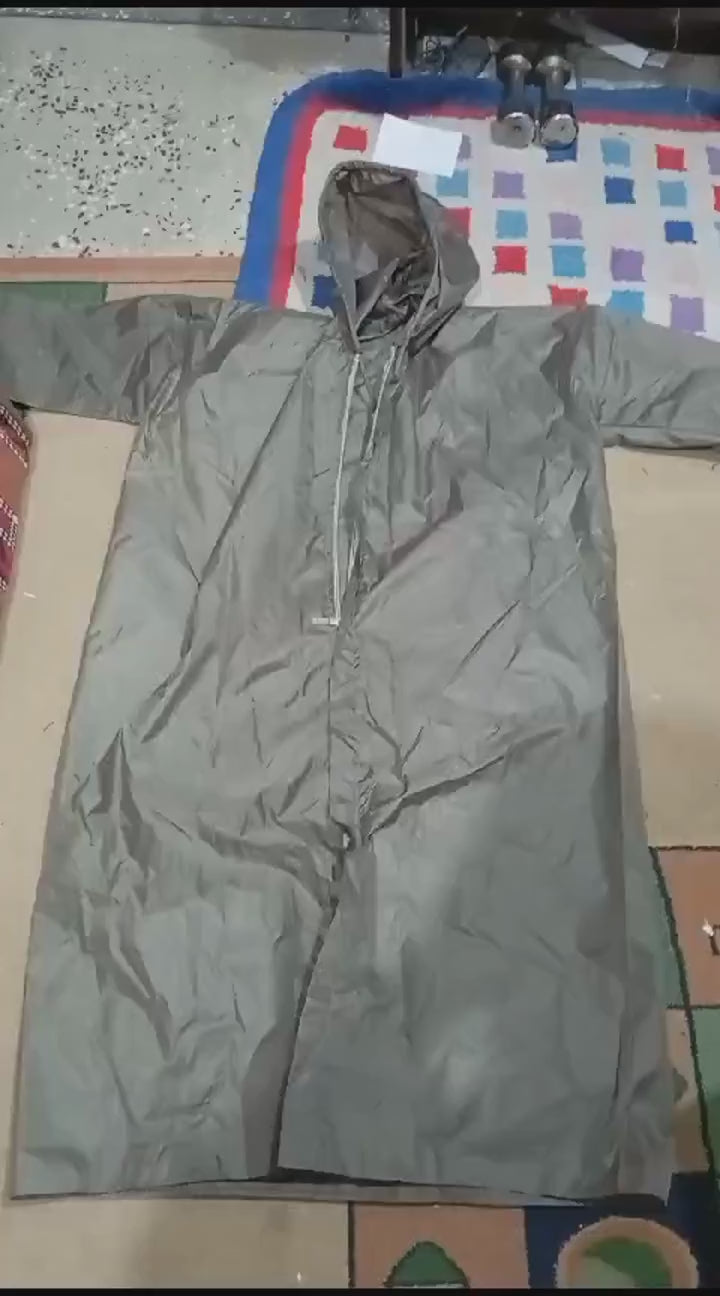 1 Piece Waterproof Rain Coat – Parachute Material - Flyingcart.pk