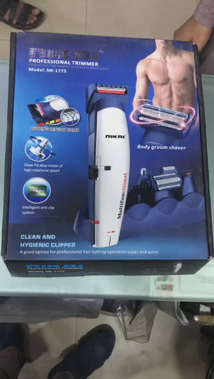 Nikai NK-1775 4-in-1 Professional Hair Trimmer - Flyingcart.pk
