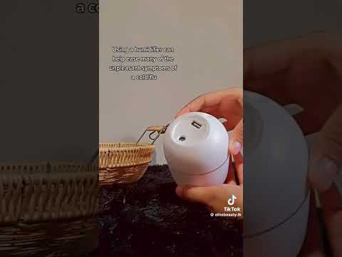 220ml USB Ultrasonic Humidifier with Night Light-FlyingCart.pk