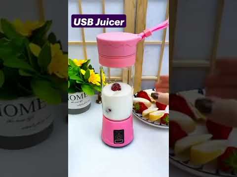 Juicer & Blender With A Rechargeable Battery 