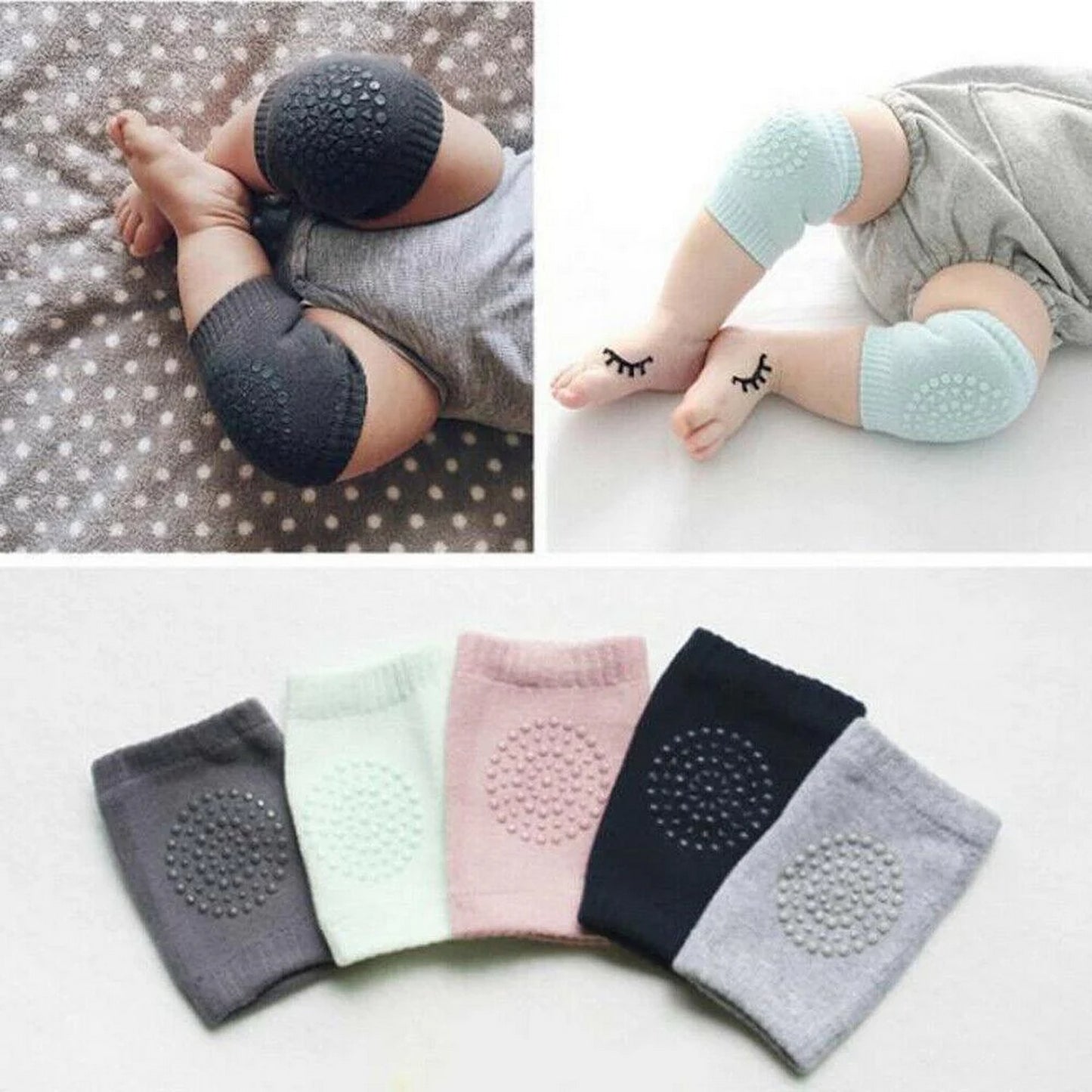 Crawling Knee Pads for Infants (Pack of 5) - FlyingCart.pk
