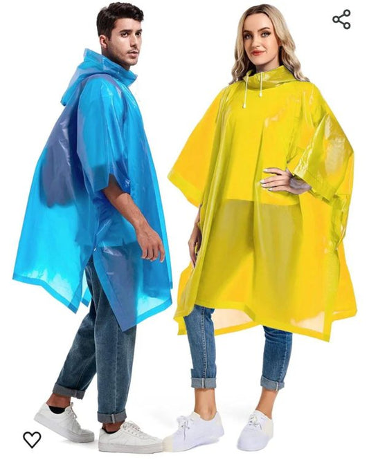Rain Ponchos for Adults Reusable - Flyingcart.pk