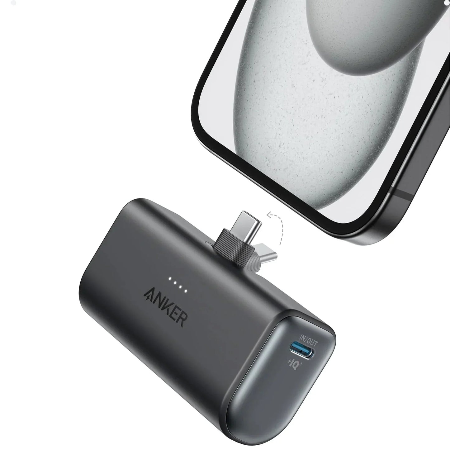 Anker Nano Power Bank (22.5W, Built-In Type-C Connector) - FlyingCart.pk