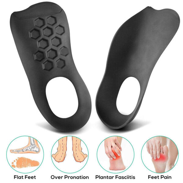 Orthotic Insoles For Flat Feet, O-shaped 1pair - FlyingCart.pk