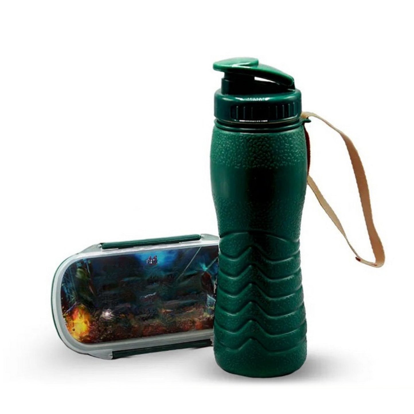 Water Bottle And Lunch Box Pack - FlyingCart.pk