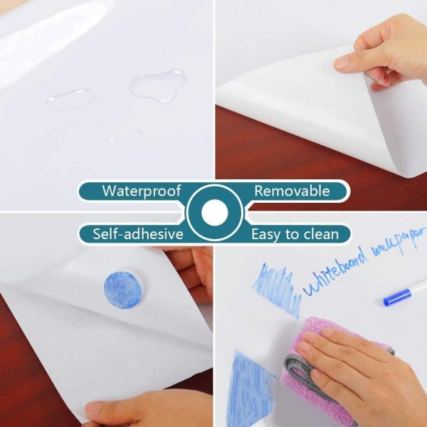 Self-adhesive Whiteboard Wall Decal Sticker - Flyingcart.pk