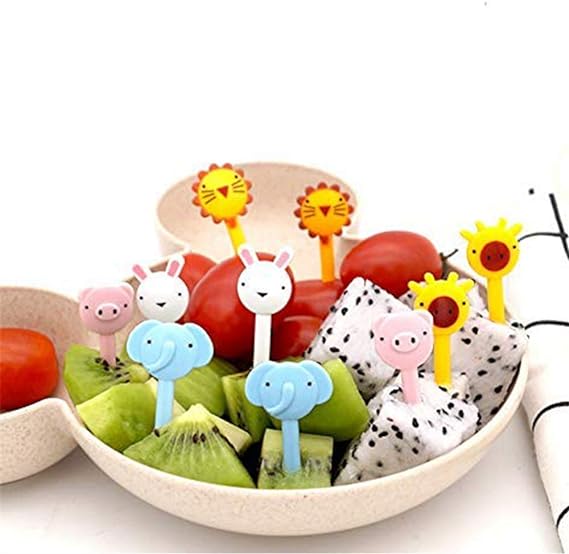 Set of 10pcs Kids Fruit Forks - Flyingcart.pk