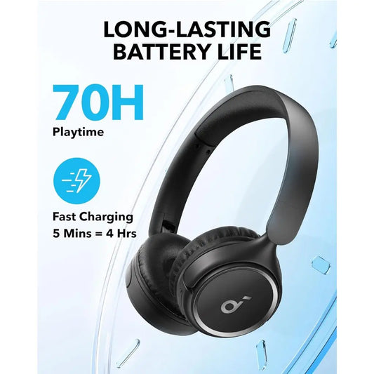 Anker Soundcore H30i Wireless and Foldable On-Ear Headphones - FlyingCart.pk