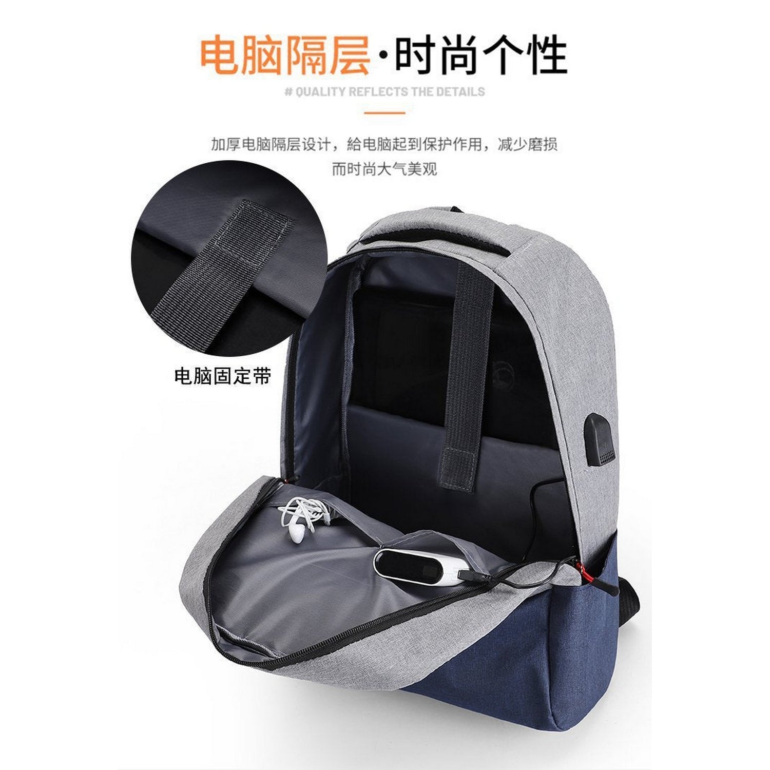 Simple Backpack Large Capacity Travel Shoulder Bag Laptop Backpack Sho FlyingCart.pk