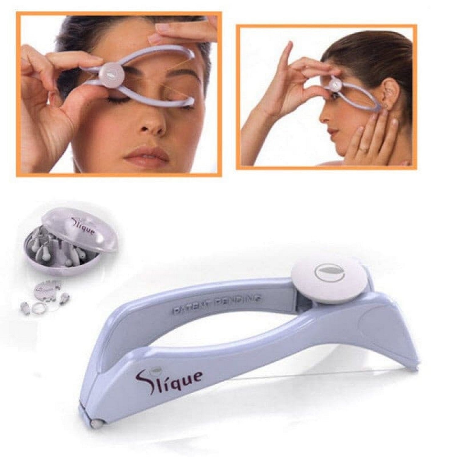 Slique Manual Hair Threading Machine Painless Hair Removal Machine - FlyingCart.pk