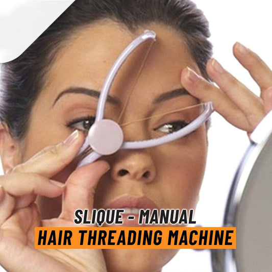Slique Manual Hair Threading Machine Painless Hair Removal Machine - FlyingCart.pk