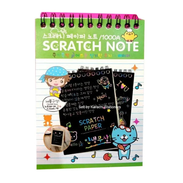Small Scratch Note Pad – 10 Sheets - Flyingcart.pk