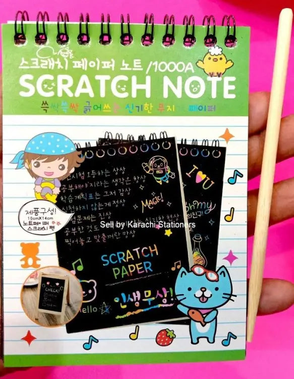 Small Scratch Note Pad – 10 Sheets - Flyingcart.pk