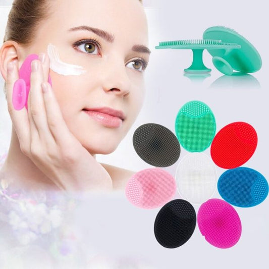 soft-silicone-face-cleansing-brush-pad-gentle-facial-washing-exfoliating-massage-tool-for-deep-pore-cleansing-blackhead-removal-skin-care-soft-silicone-face-massager-rando-1-flyingcart.pk