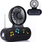 Solar Fan Bluetooth Speaker - Flyingcart.pk
