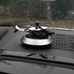 Solar Helicopter Car Air Freshener Metal - Flyingcart.pk