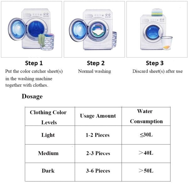 Sprouutt Color Grabber – 8 Sheets Stain Remover - Flyingcart.pk