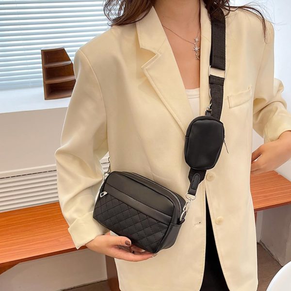 Stylish Girl’s Convertible Waterproof PU Leather Crossbody Bag - Flyingcart.pk