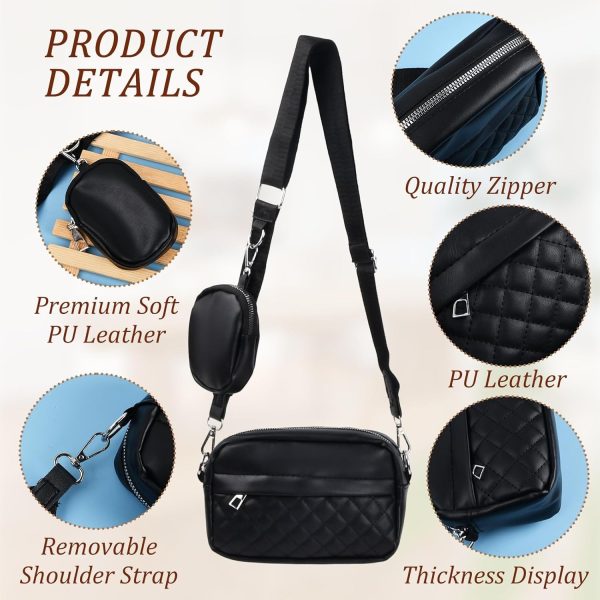 Stylish Girl’s Convertible Waterproof PU Leather Crossbody Bag - Flyingcart.pk