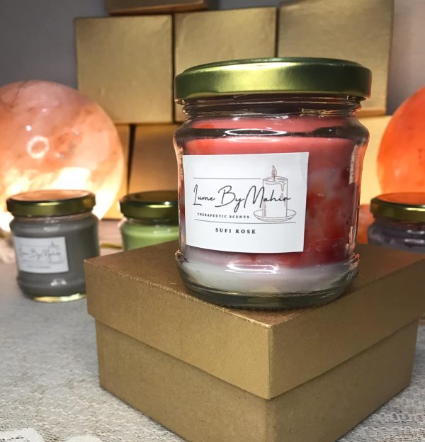 Sufi Rose Candle - Flyingcart.pk