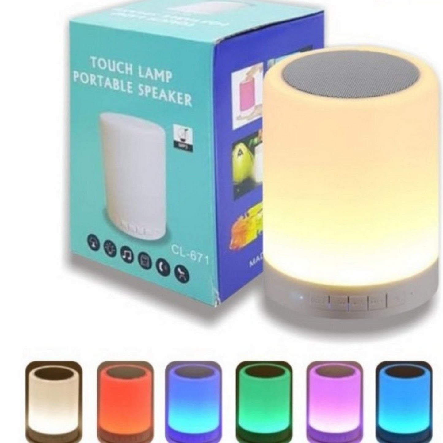 Night Light Bluetooth Speaker - FlyingCart.pk